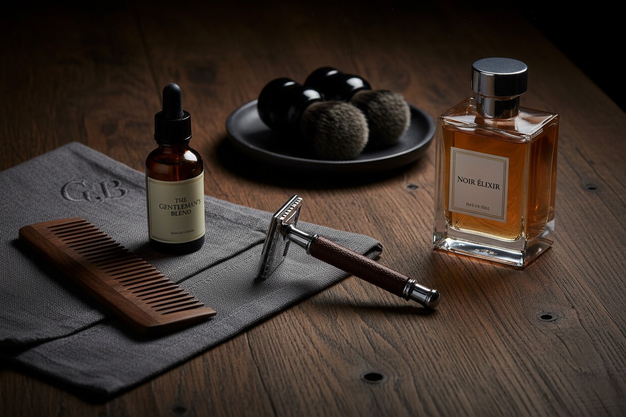 The "Silver Fox" Precision Beard Grooming Kit