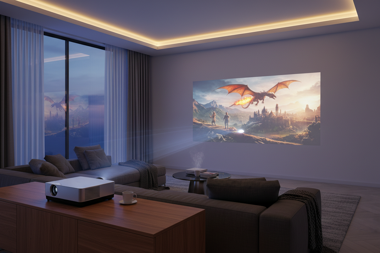 4K Ultra-Short Throw Laser Projector
